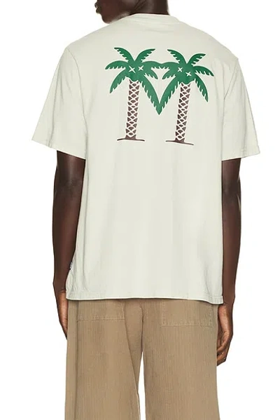 Malbon Bermuda Palms Tee In White