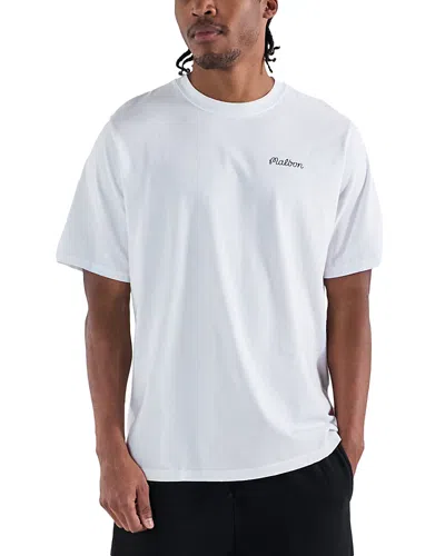 Malbon Bermuda Relaxed Fit T-shirt In White