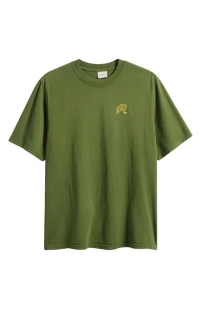 Malbon Bermuda Trinity Cotton Graphic T-shirt In Brown