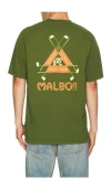 Malbon Bermuda Trinity Tee In Green