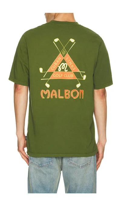 Malbon Bermuda Trinity Tee In Green