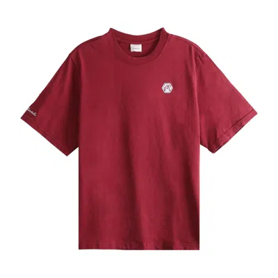 Pre-owned Malbon Bettinardi Gangster Bermuda Tee 'cabernet' | Red | Men's Size Xl