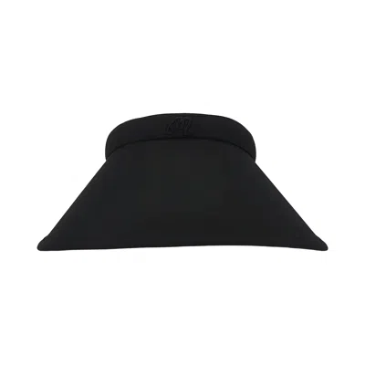 Pre-owned Malbon Claire Visor 'black' | Women's Size Onesize