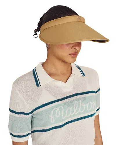 Malbon Claire Visor In Brown