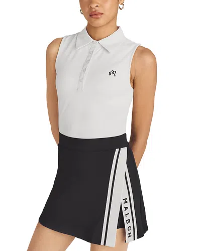 Malbon Claudia Polo In White