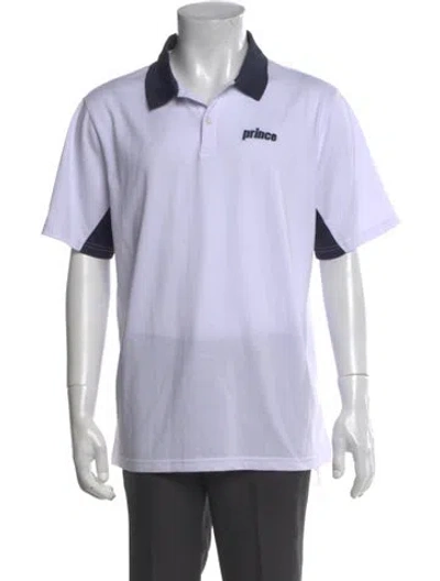 Pre-owned Malbon Colorblock Pattern Collar Polo Shirt In Multi