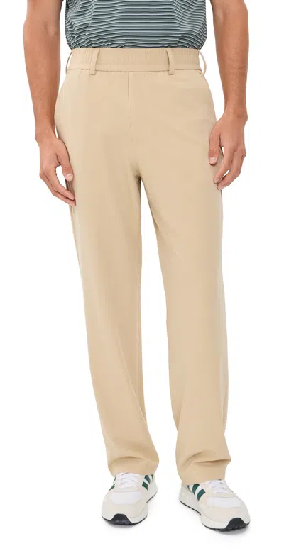 Malbon Condor Coolcore Pants Khaki In Neutral
