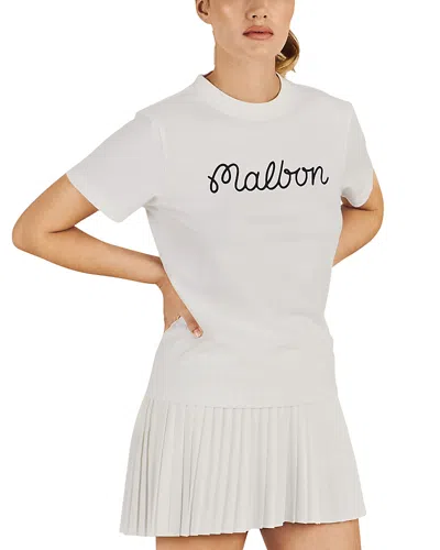 Malbon Cosette Tee In White