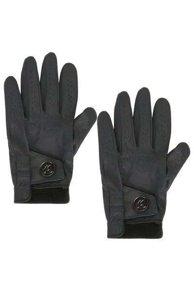 Malbon Division Glove In Blueberry