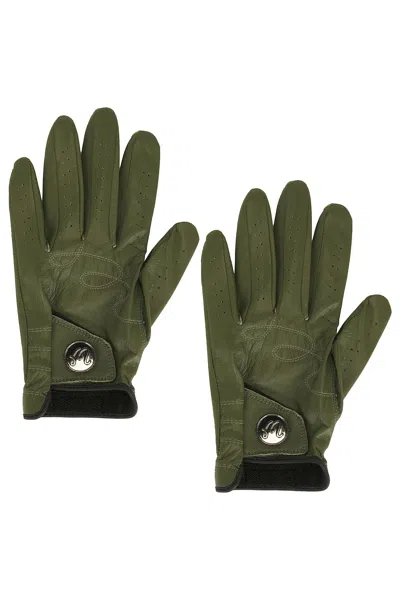 Malbon Division Glove In Military Green