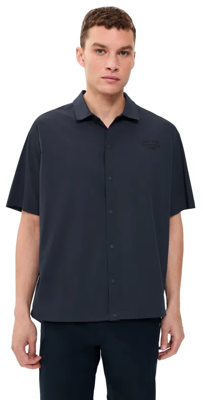 Malbon Division Shirt Blueberry