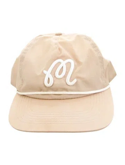 Pre-owned Malbon Embroidered Baseball Hat In Neutrals