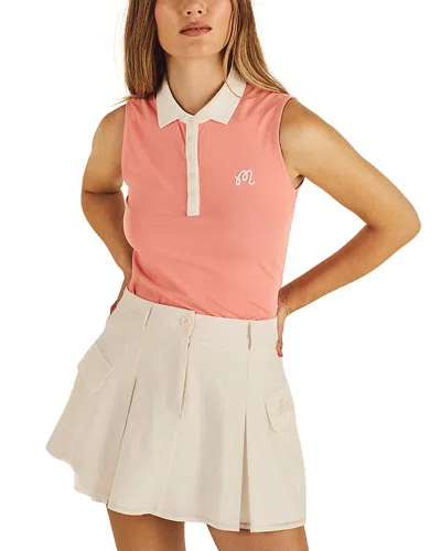 Malbon Emery Cargo Golf Skirt In Neutral