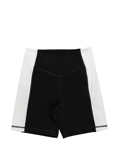 Malbon Etta Side-stripe Shorts In Black