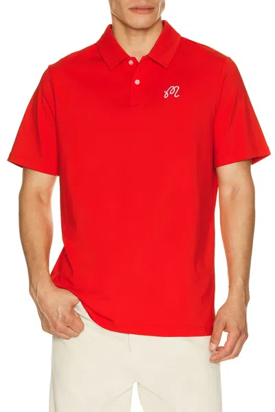 Malbon Fairway Polo In Multi