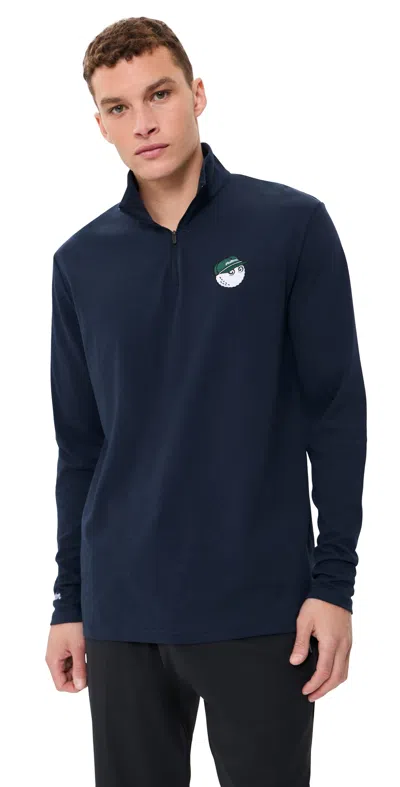 Malbon Flyer Mid Layer Jacket Navy