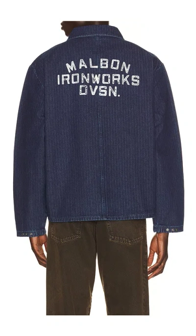 Malbon Foreman Jacket In Blueberry