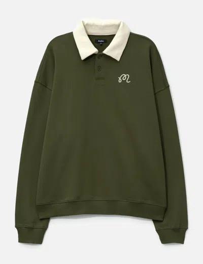 Malbon Golf Artigianale Collared Crewneck