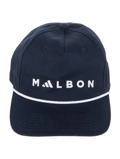 Pre-owned Malbon Golf Baseball Cap In Blue