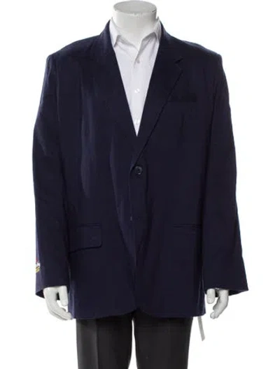 Pre-owned Malbon Golf Blazer In Blue