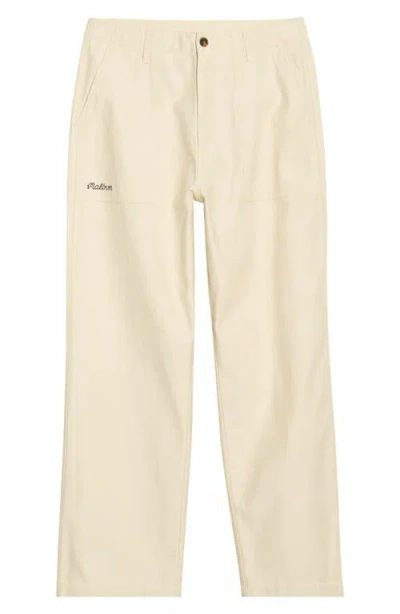 Malbon Golf Braxton Straight Leg Pants In Nude