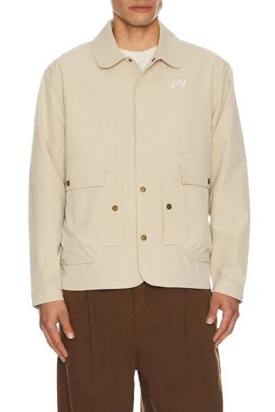 Malbon Golf Brigands Shacket In Neutral