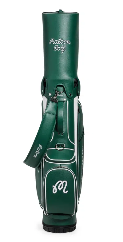 Malbon Golf Cart Bag Forest In Green