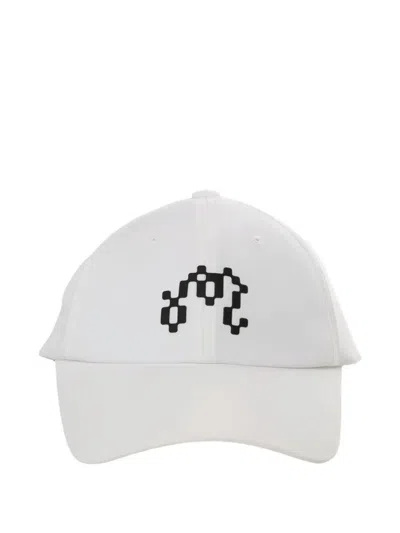 Malbon Ceri Dad Baseball Cap In White