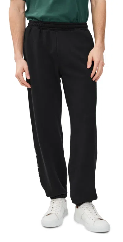 Malbon Golf Clubhouse Sweatpants Black