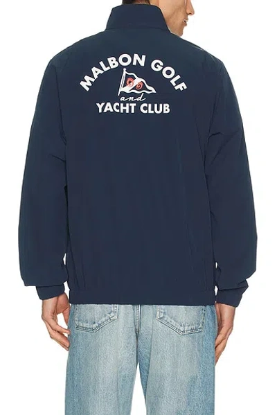 Malbon Golf Cypress Yacht Club Anorak In Blue