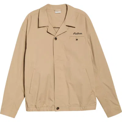 Malbon Golf Elliott Jacket In Brown