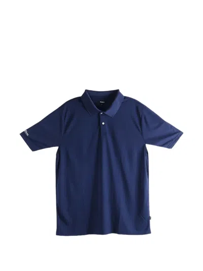 Malbon Golf Evergreen Paneled Performance Pique Polo Shirt In Multi