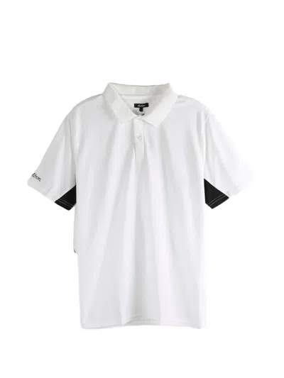 Malbon Golf Evergreen Paneled Performance Pique Polo Shirt In Multi