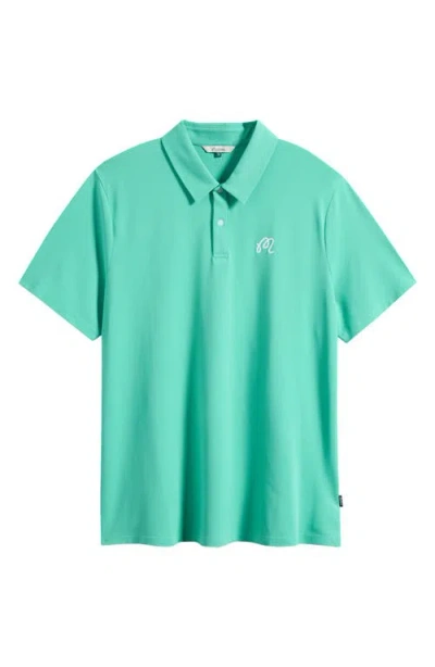 Malbon Golf Fairway Polo In Green