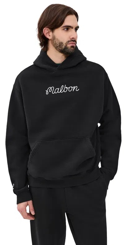 Malbon Fesque Hoodie Black