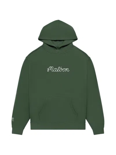 Malbon Fesque Hoodie In Green