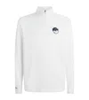 Malbon Golf Flyer Mid Layer In White