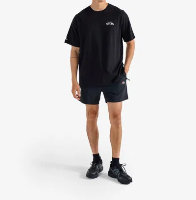 Malbon Futura Buckets Short Sleeve Tee In Black