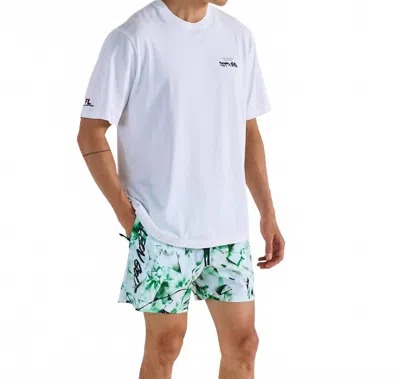 Malbon Futura Buckets Tee In White