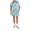 Malbon Golf Futura Poly Performance Polo In Camo Multi In Multi