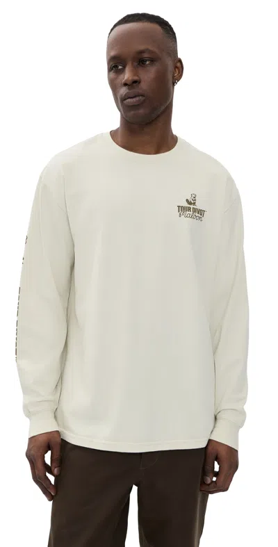 Malbon Golf Gorse Tour Divot Camo Tee Clay In Neutral