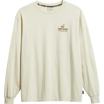 Malbon Golf Gorse Tour Divot Long Sleeve T-shirt In Neutral