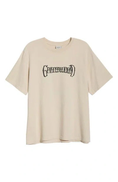 Malbon Golf Grateful Dead Bermuda Graphic T-shirt In Brown