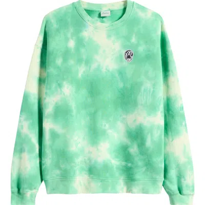 Malbon Golf Grateful Dead Range Tie Dye Graphic Sweatshirt In Multi