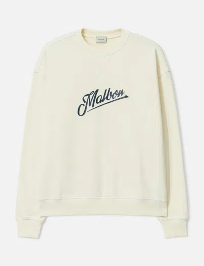 Malbon Golf Grayson Sweatshirt Beige In Neutral