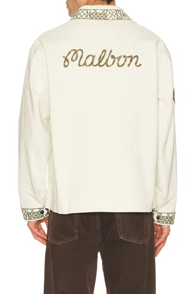 Malbon Golf Harvest Jacket In White