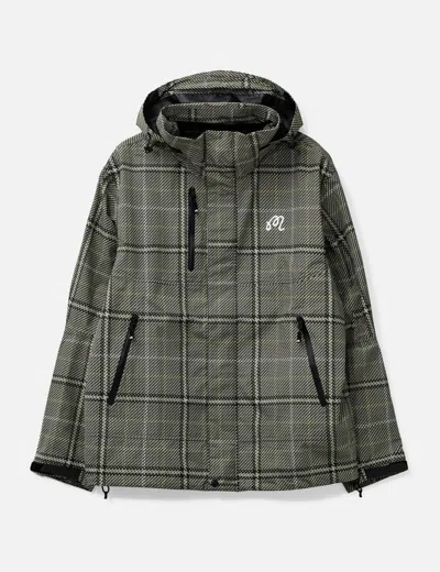 Malbon Golf Jackson Rain Jacket In Gray