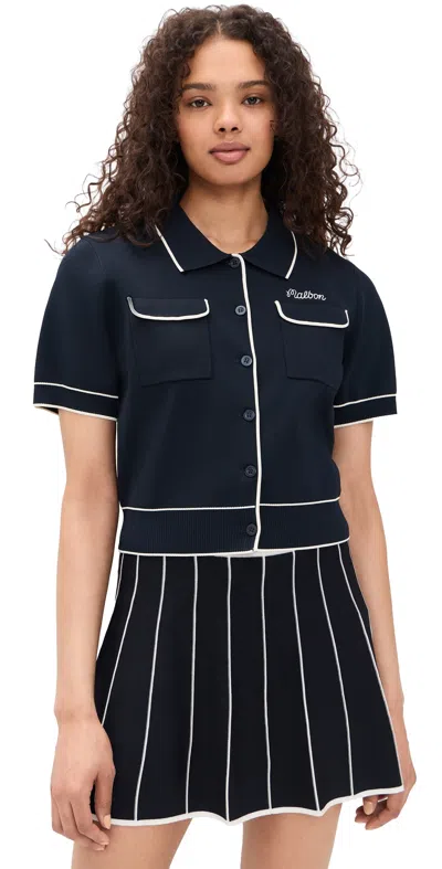 Malbon Golf Jacqueline Polo Midnight In Blue