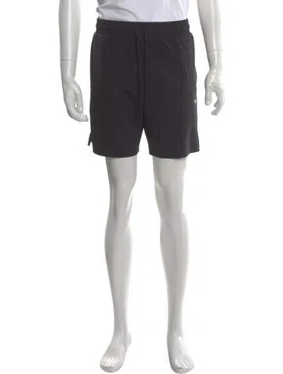 Pre-owned Malbon Golf Jogger Shorts In Gray