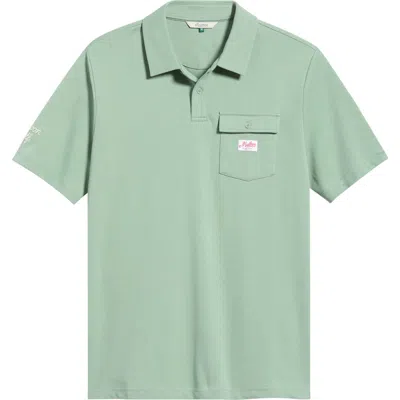 Malbon Golf Jovis Benchmark Polo In Green